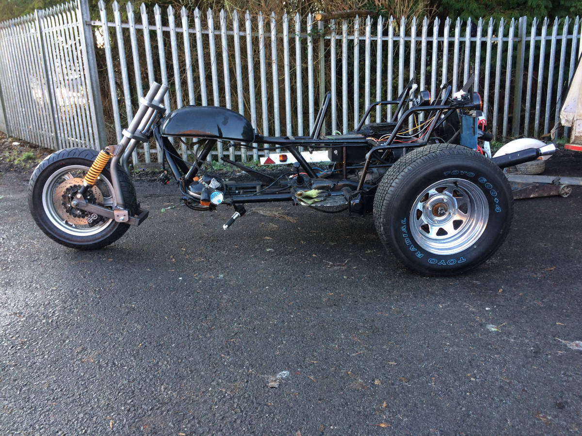 Image of This custom trike will now be easier and more accurate to steer