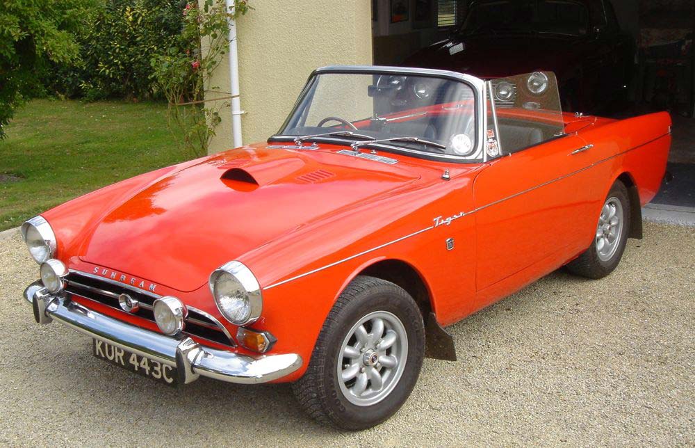 An image of Sunbeam Tiger Louvred Bonnet With Scoop   08 goes here.